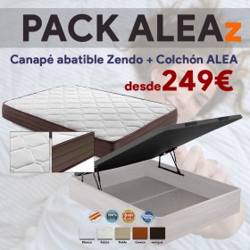 Pack Alea Zendo: Canapé Abatible Zendo + Colchón Alea